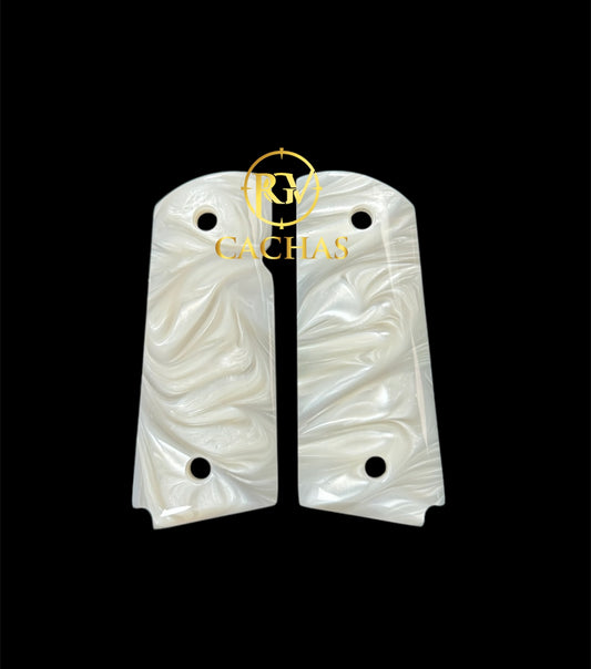 1911 Compact Size Pearl Resin Grips