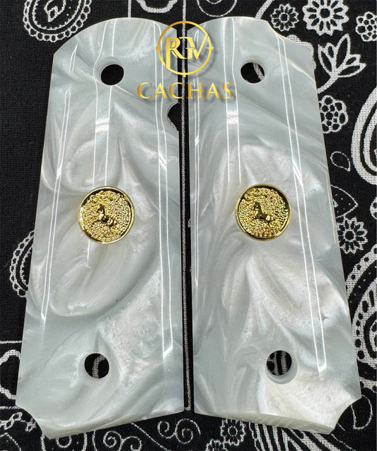 1911 Compact Size Colt Horse Resin Grips