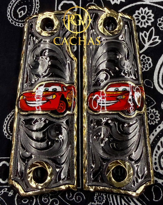 1911 Full Size Cars Scroll Grips
