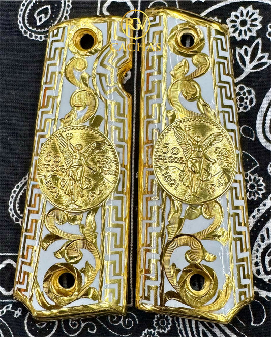 1911 Full Size Centenario Scroll Grips