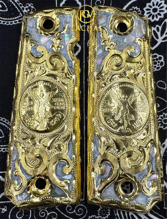 1911 Full Size Centenario Nacar Grips
