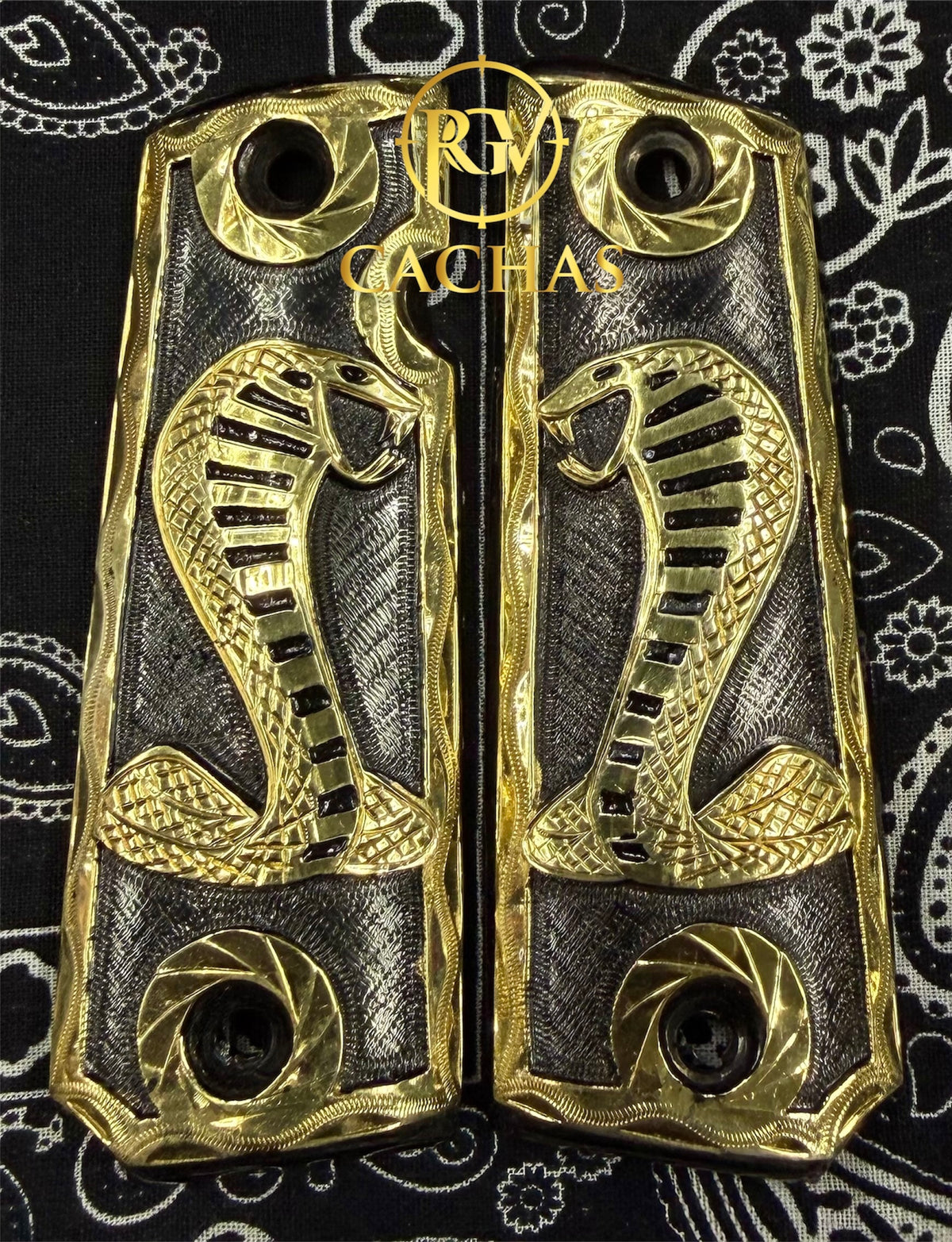 1911 Full Size Cobra Snake Grips