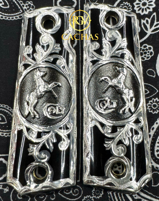 1911 Full Size Colt Logo Horse Grips