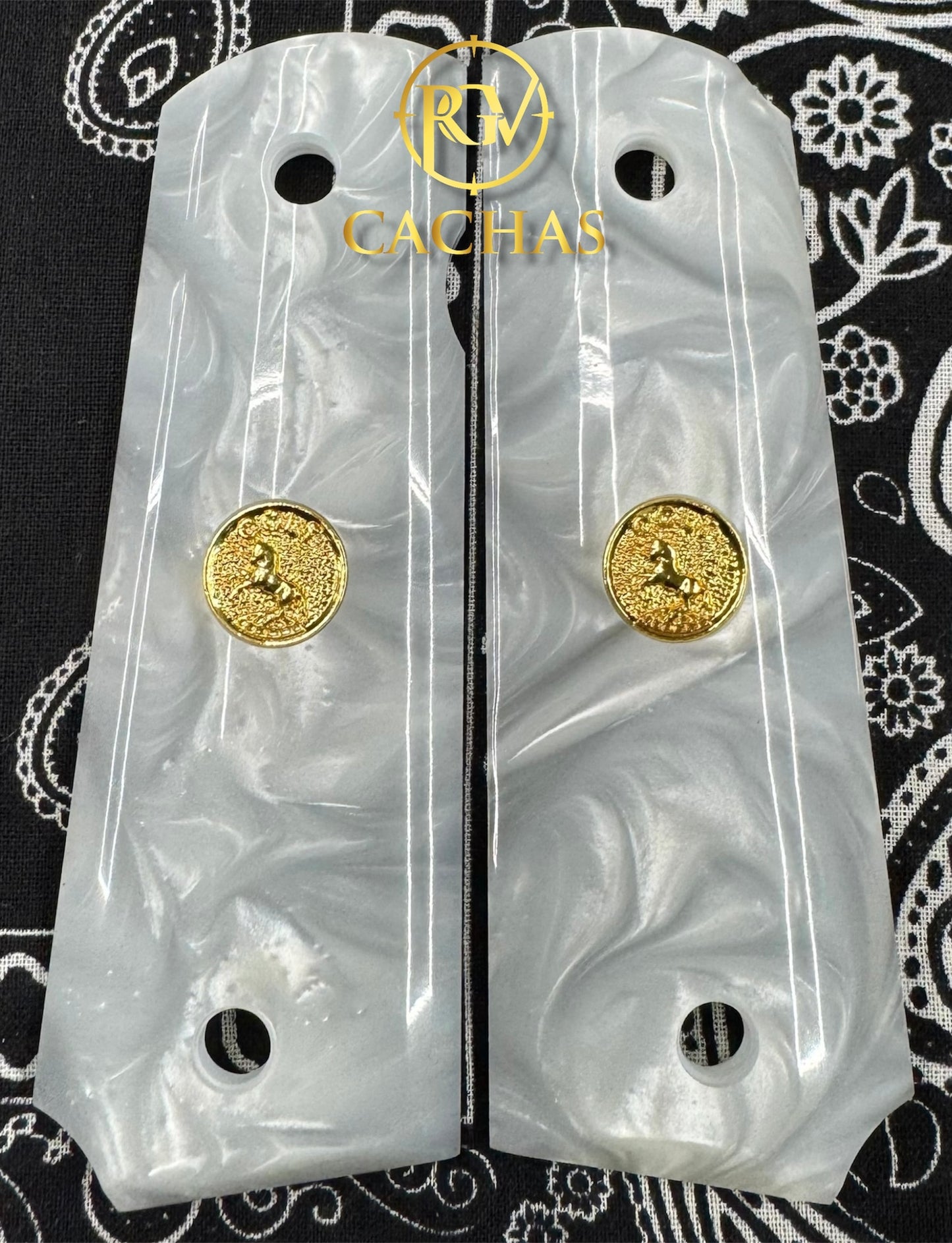 1911 Full Size Colt Horse Resin Grips