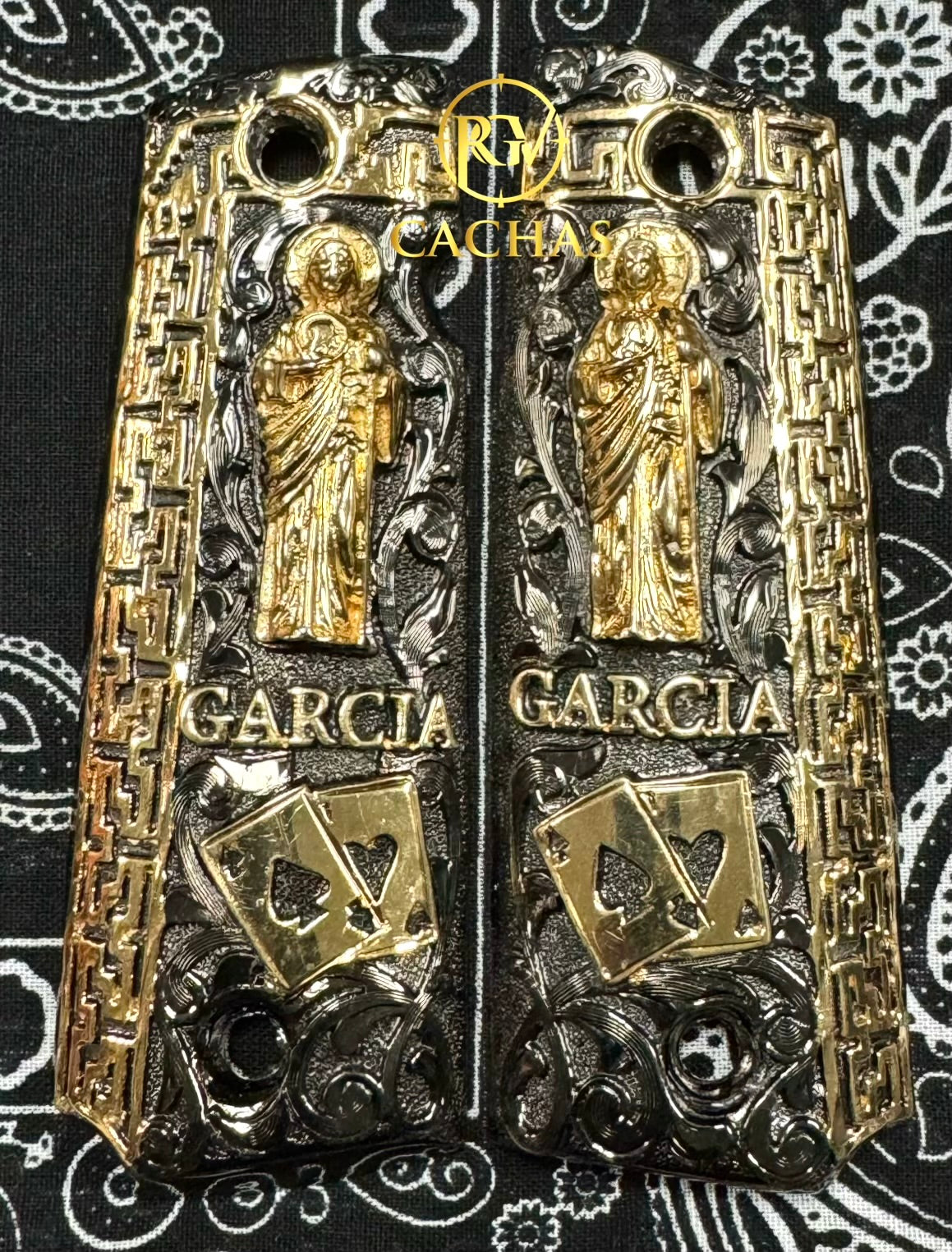 1911 Full Size Garcia Name Grips