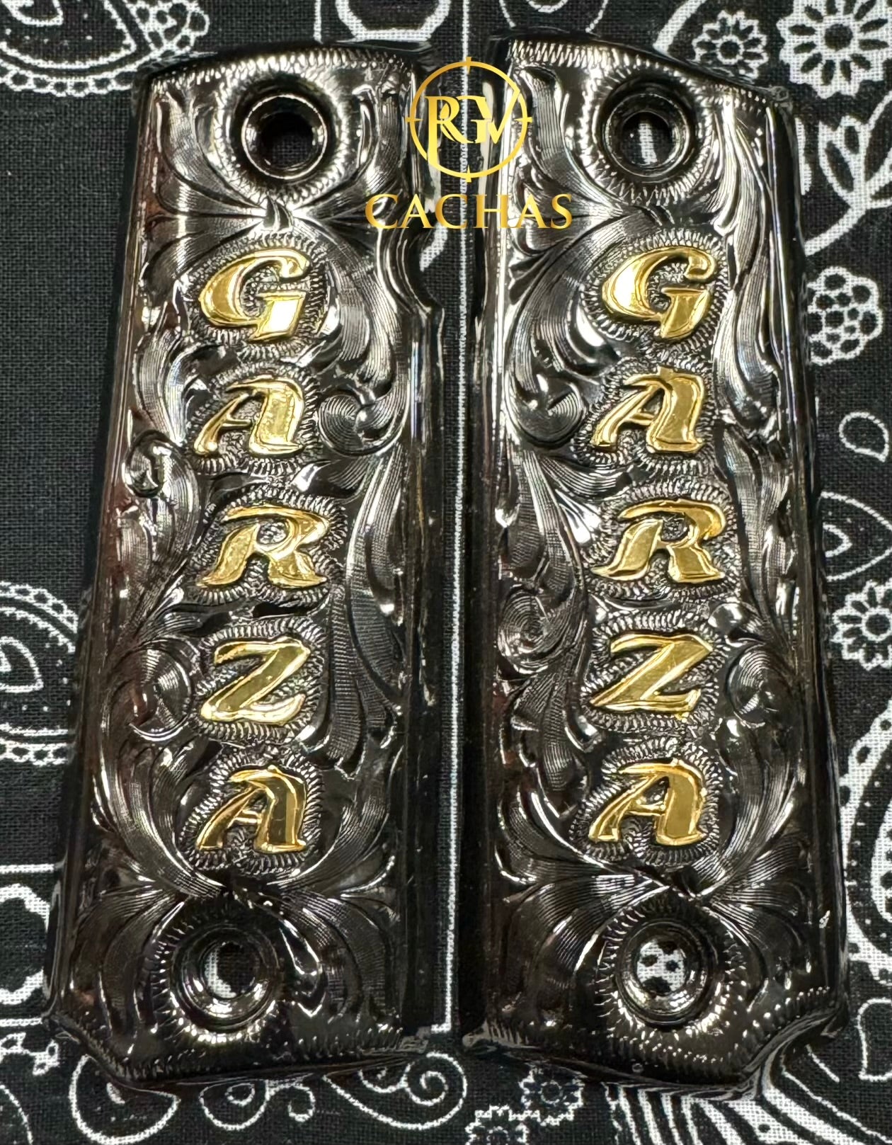 1911 Full Size Garza Name Grips