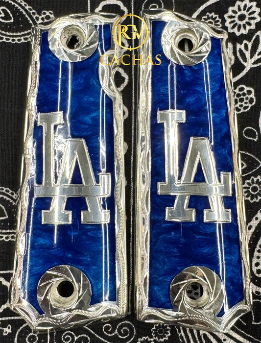 1911 Full Size LA Dodgers Logo Grips