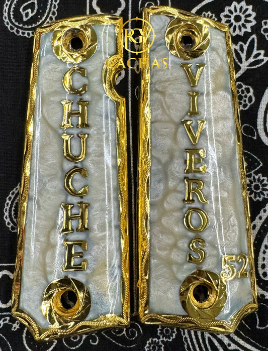 1911 Full Size Custom Name Grips