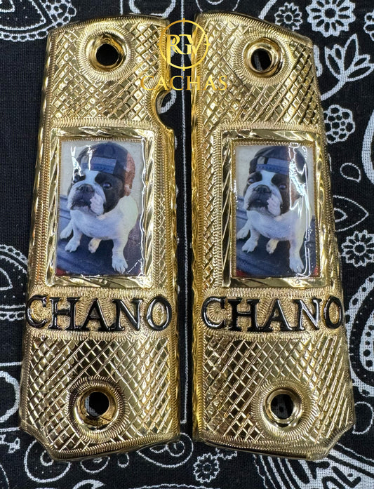 1911 Full Size Custom Name Picture Grips