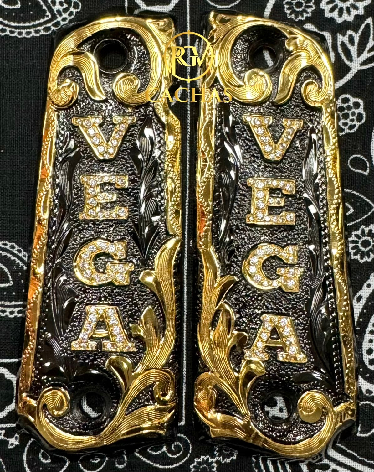 1911 Full Size Vega Name Grips