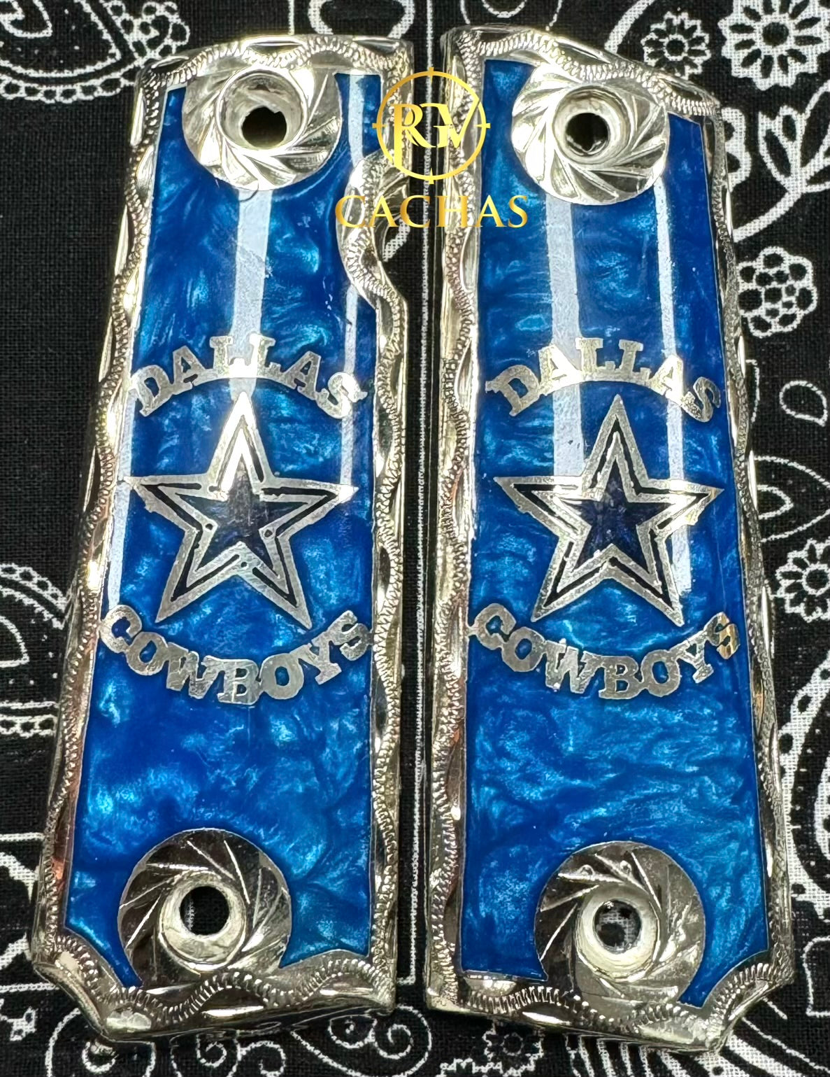 1911 Full Size Dallas Cowboys Grips