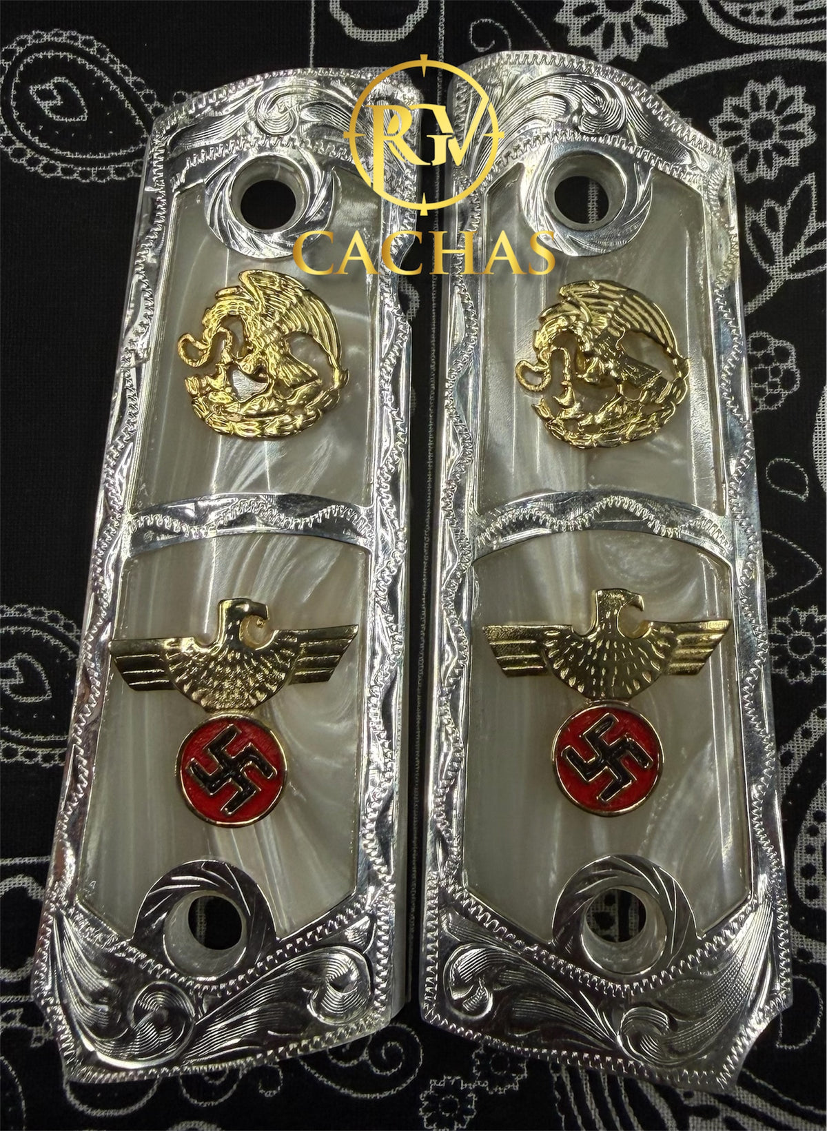 1911 Full Size Eagle Nazi Grips