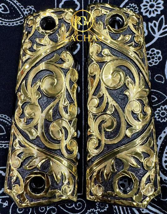 1911 Full Size Scroll Work Grips