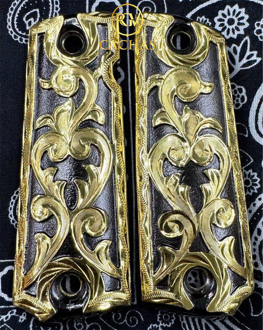1911 Full Size Scroll Grips