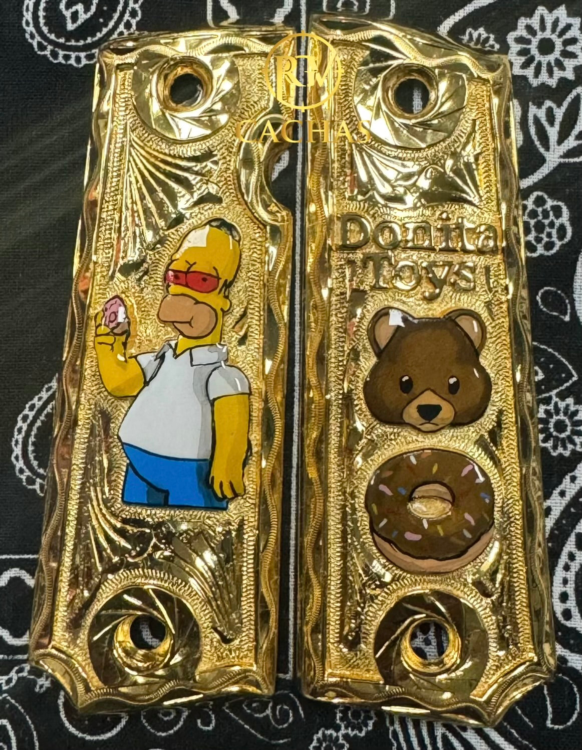 1911 Full Size The Simpsons Homer Grips