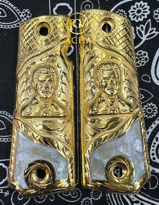 1911 Full Size Malverde Nacar Grips