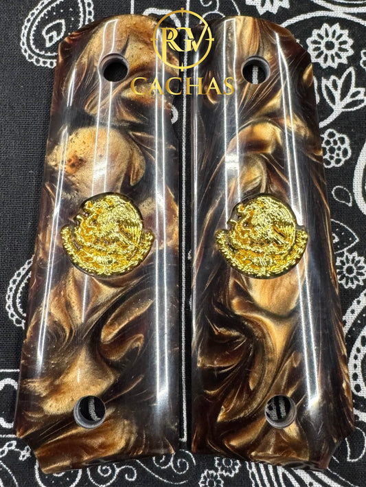 1911 Full Size Mexico Eagle Resin Grips