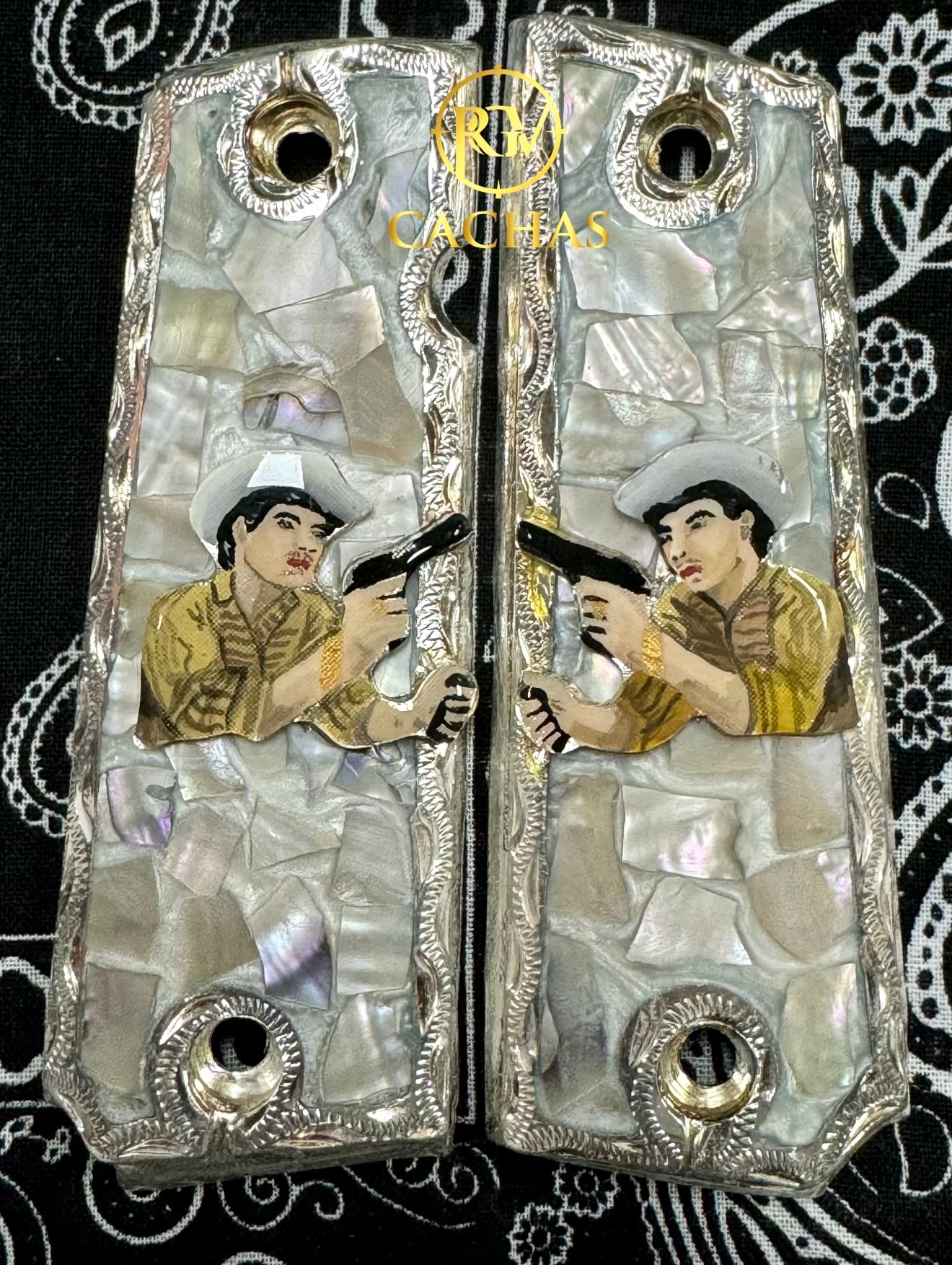 1911 Full Size Chalino Sanchez Grips