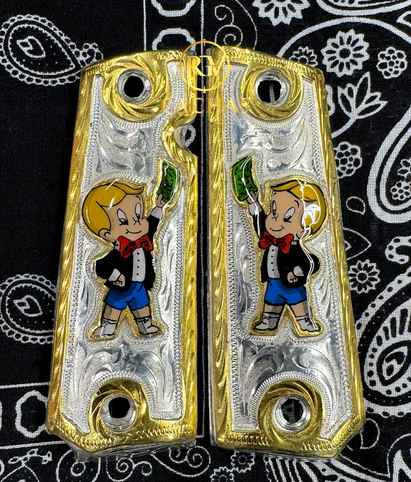 1911 Full Size Richie Rich Money Grips