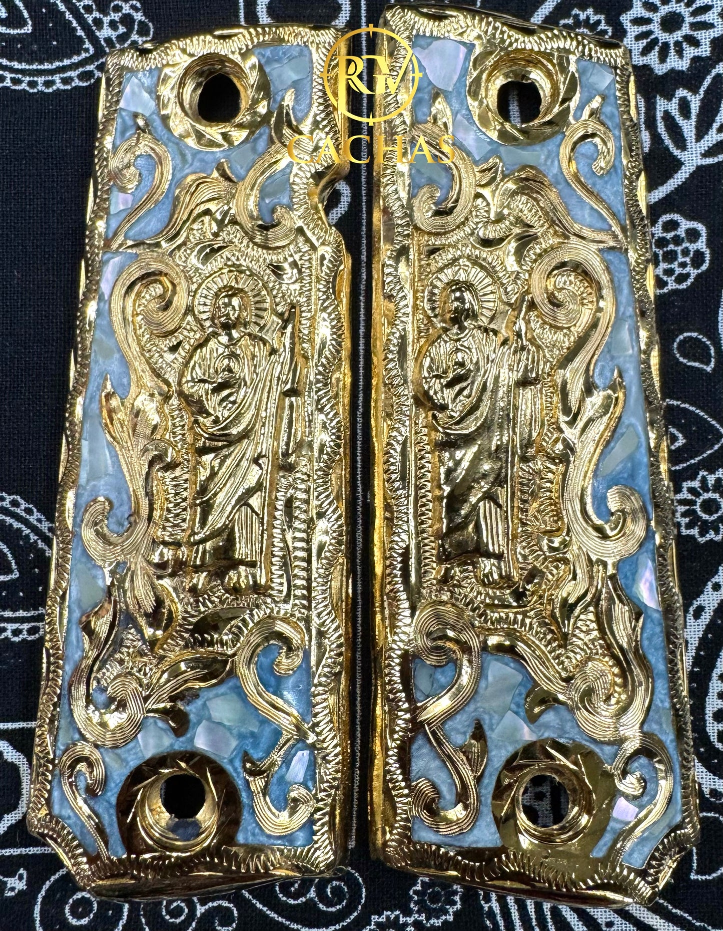 1911 Full Size San Judas Nacar Grips