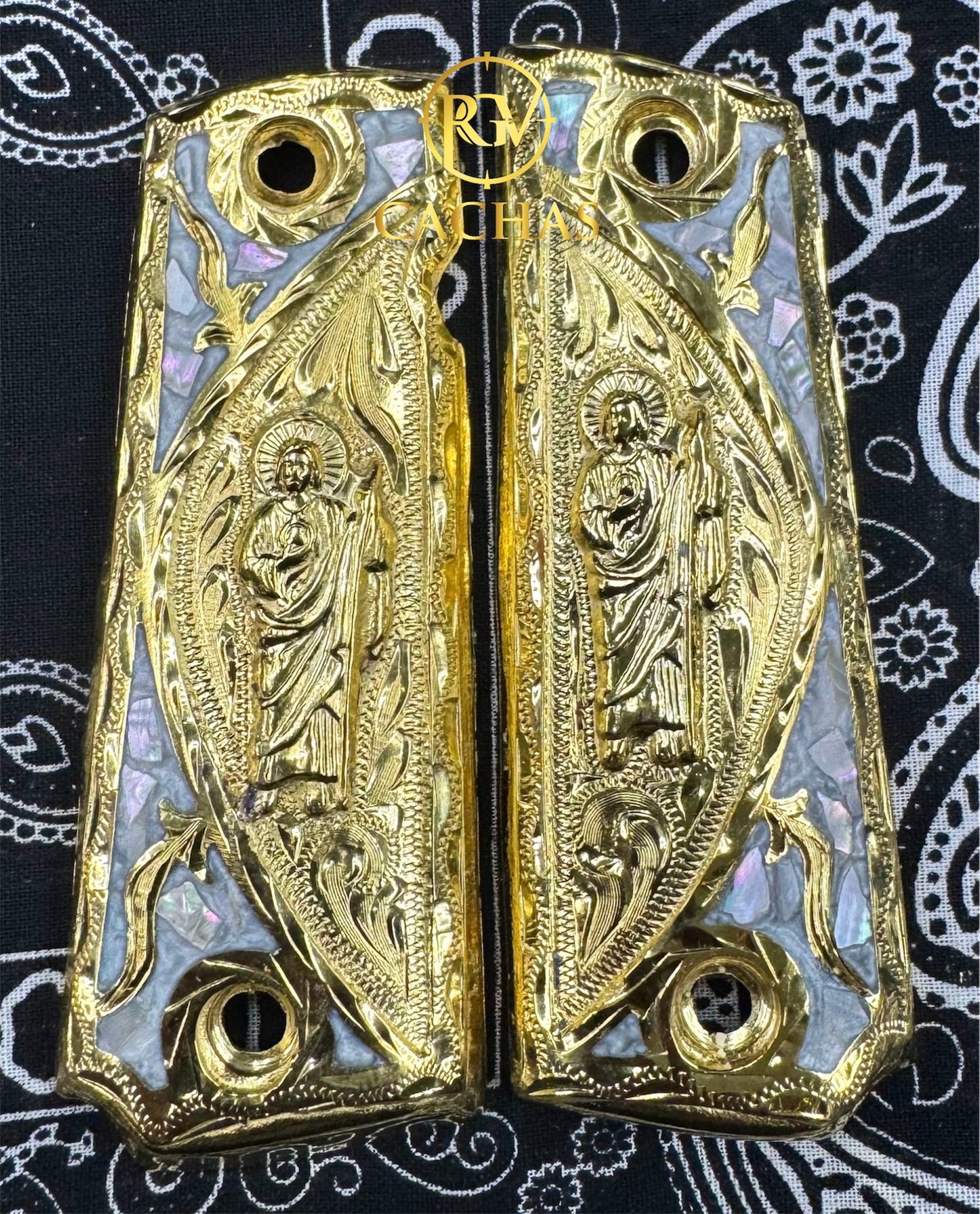 1911 Full Size San Judas Nacar Grips