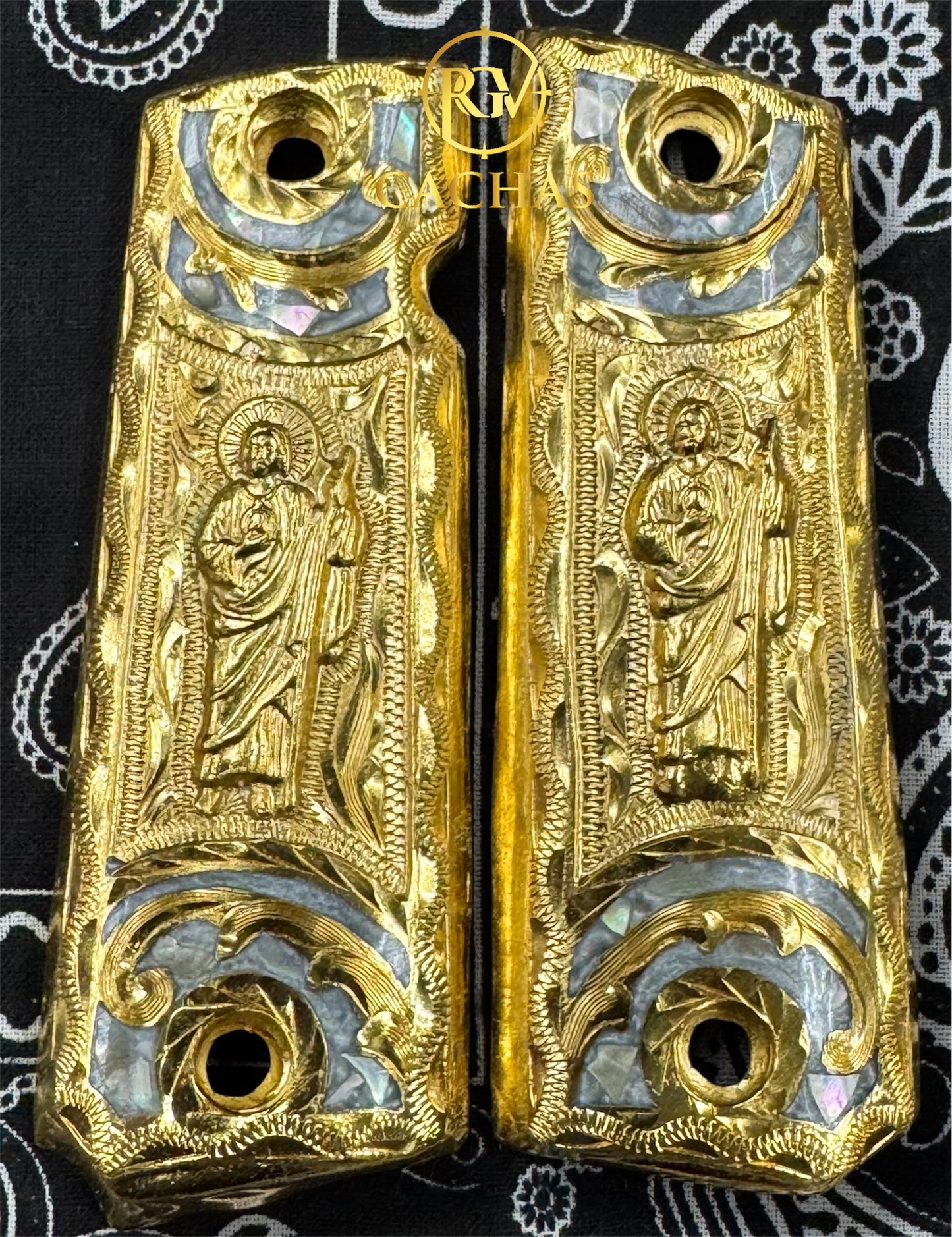 1911 Full Size San Judas Nacar Grips