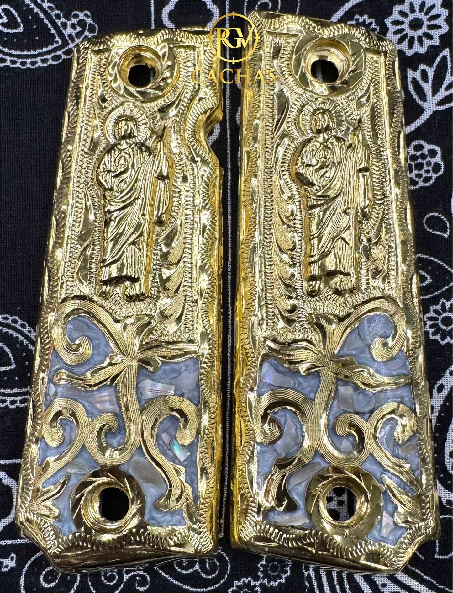 1911 Full Size San Judas Nacar Grips