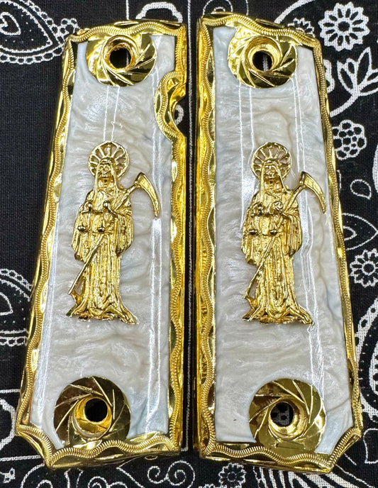 1911 Full Size Santa Muerte Grips