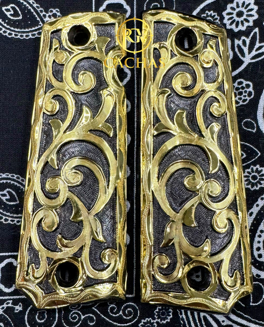 1911 Full Size Scroll Grips
