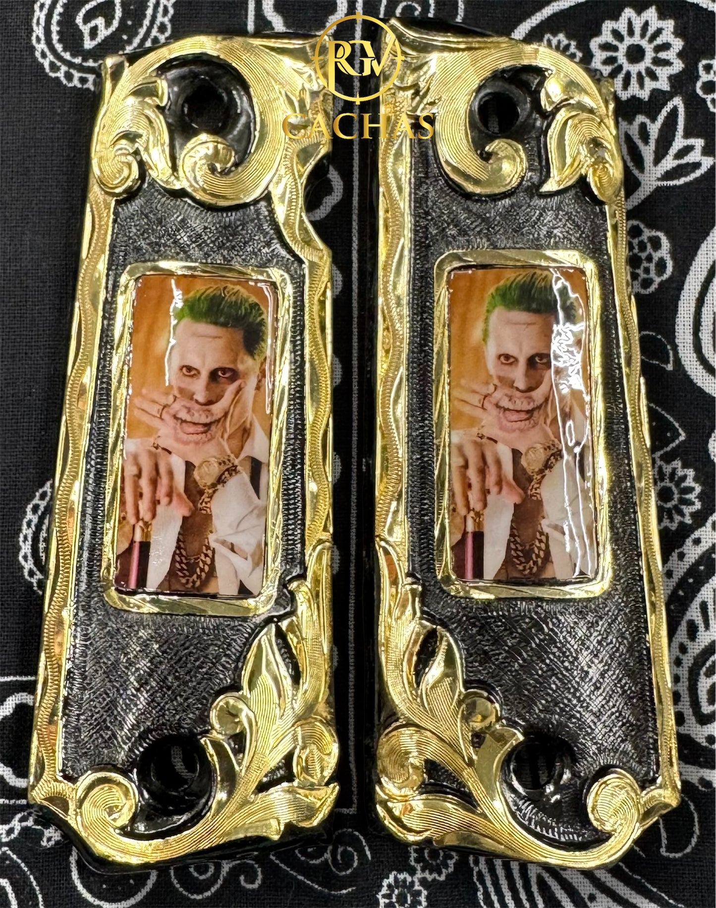 1911 Full Size Suicide Squad Joker Grips