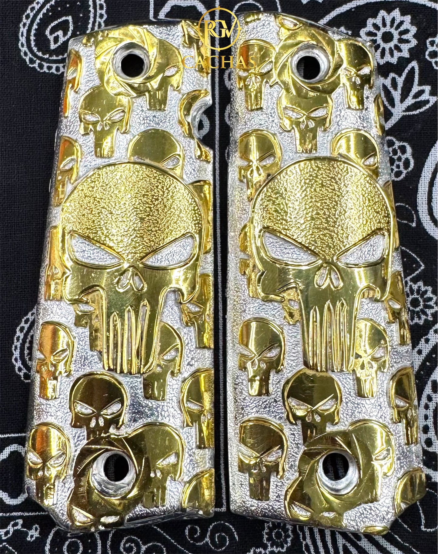 1911 Full Size The Punisher Grips