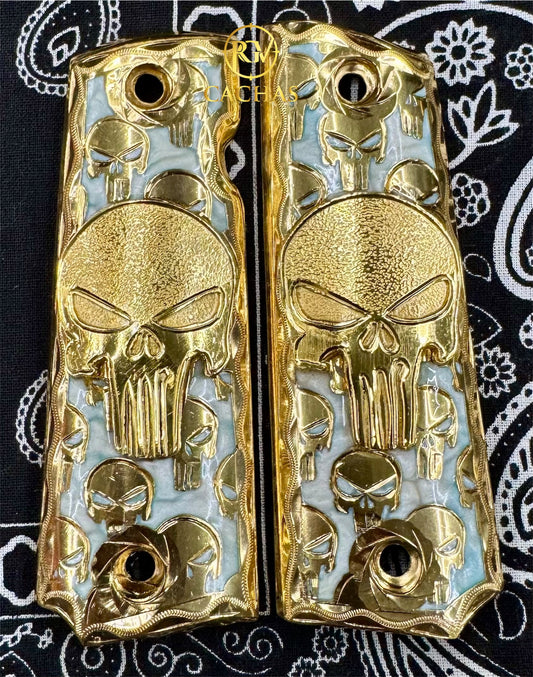 1911 Full Size The Punisher Grips