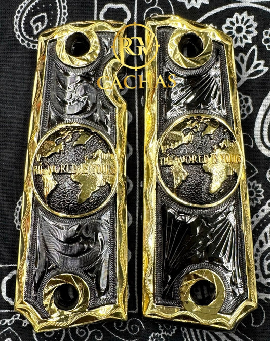 1911 Full Size The World Is Yours Grips