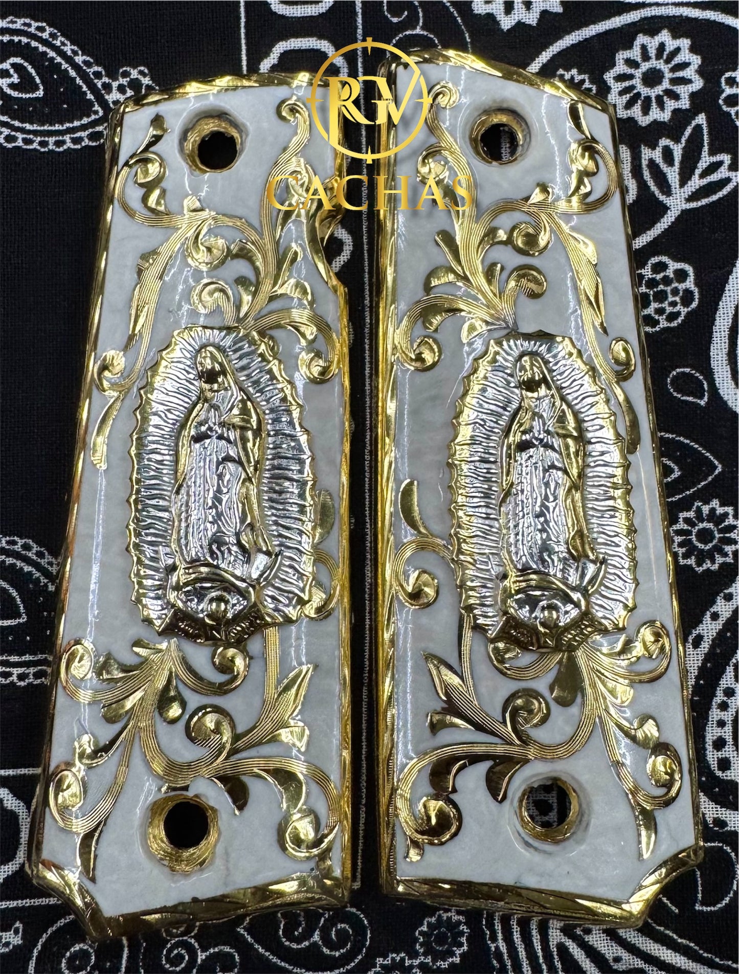 1911 Full Size Virgin Mary Grips