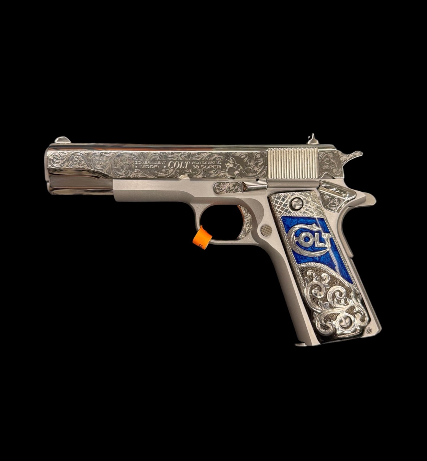 Colt 1911 Government 38 Super Stainless