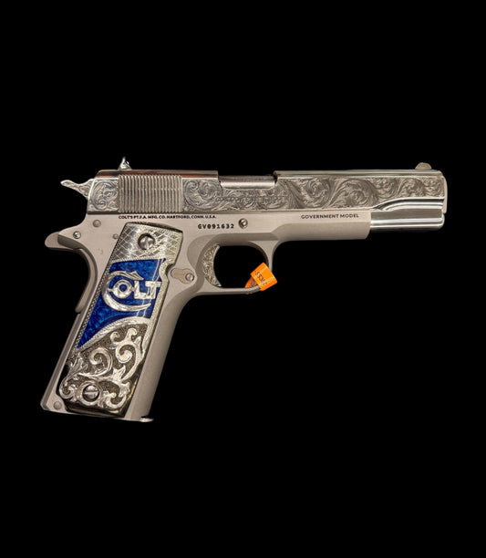 Colt 1911 Government 38 Super Stainless