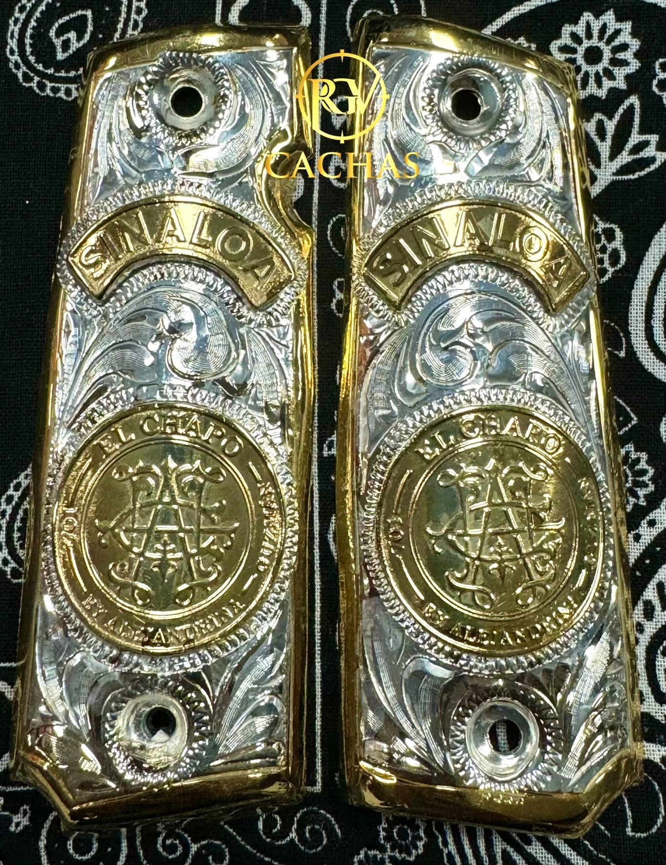 1911 Full Size Sinaloa El Chapo Grips