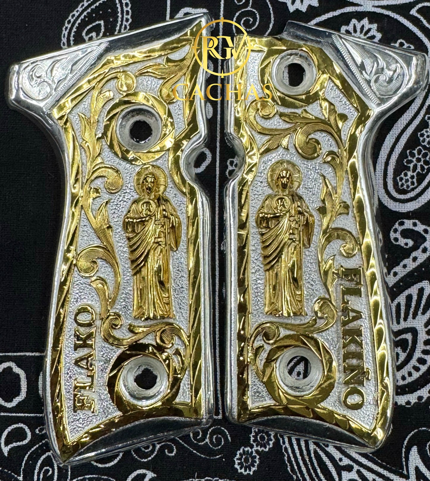 Beretta 92FS/96 Custom Name San Judas Grips