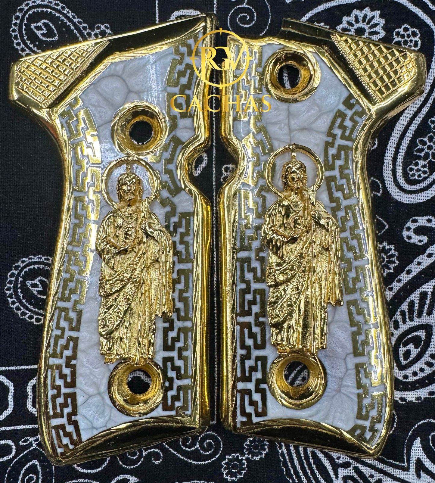 Beretta 92FS/96 San Judas Greek Border Grips