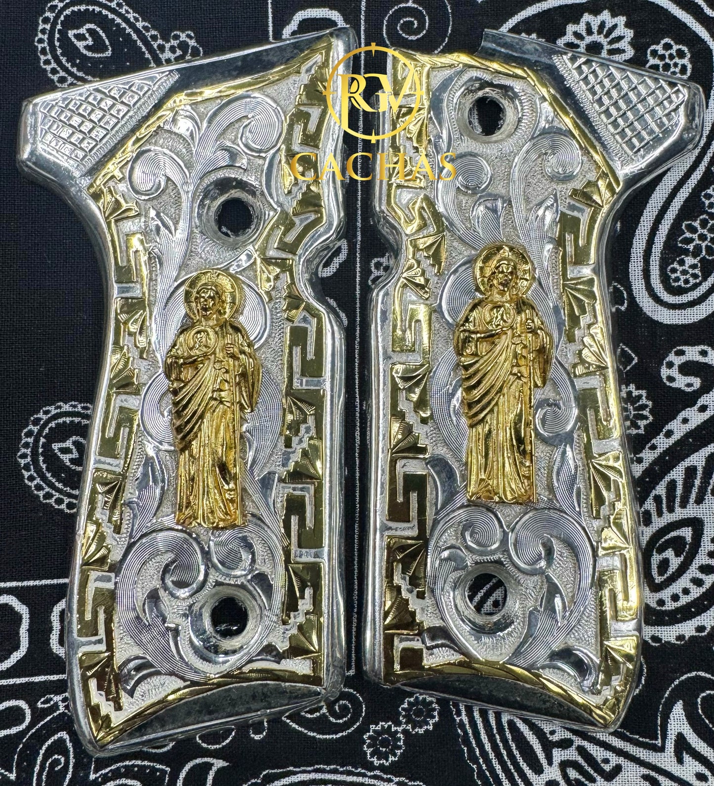 Beretta 92FS/96 San Judas Greek Border Grips