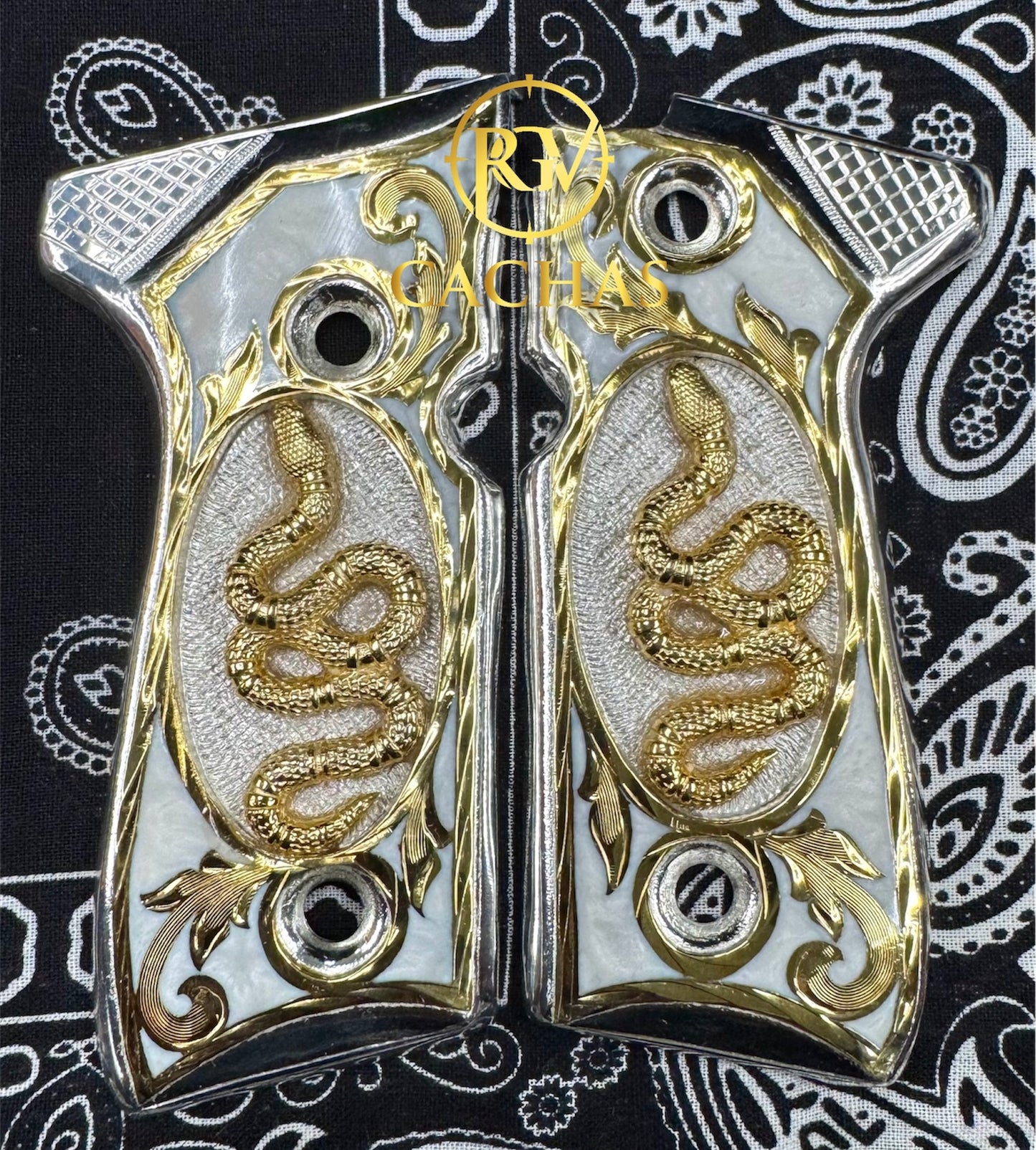 Beretta 92FS/96 Snake Grips