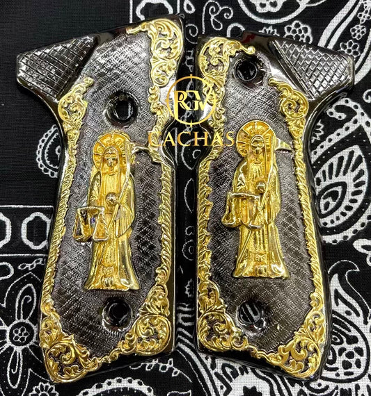 Beretta 92FS/96 Santa Muerte Grips