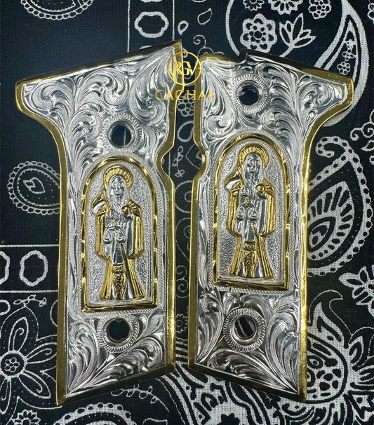 Beretta 92X Santa Muerte Grips