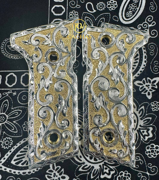 Beretta 92X Scroll Grips