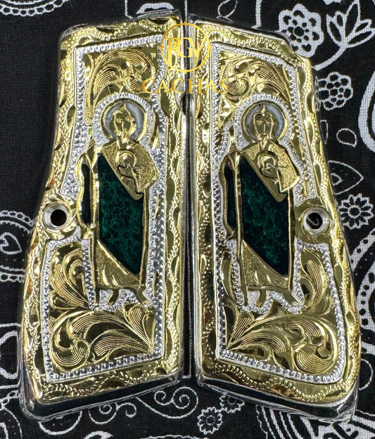 Browning Hi Power San Judas Grips