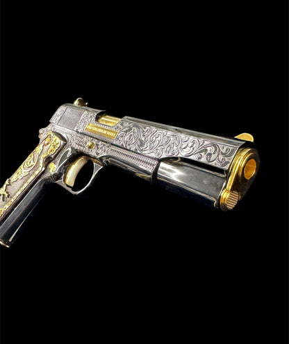 Colt 1911 Government 38 Super high polish blued