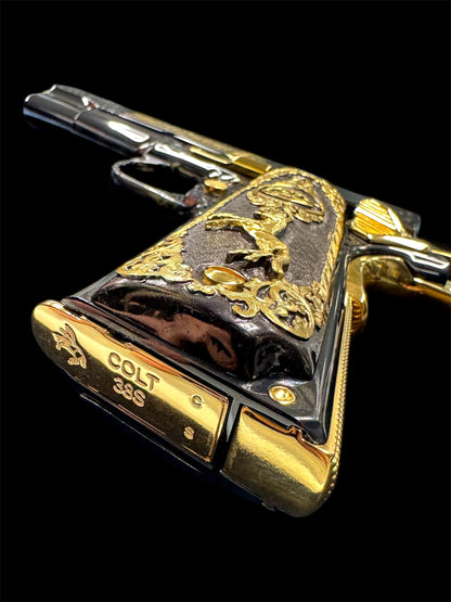 Colt 1911 Government 38 Super high polish blued