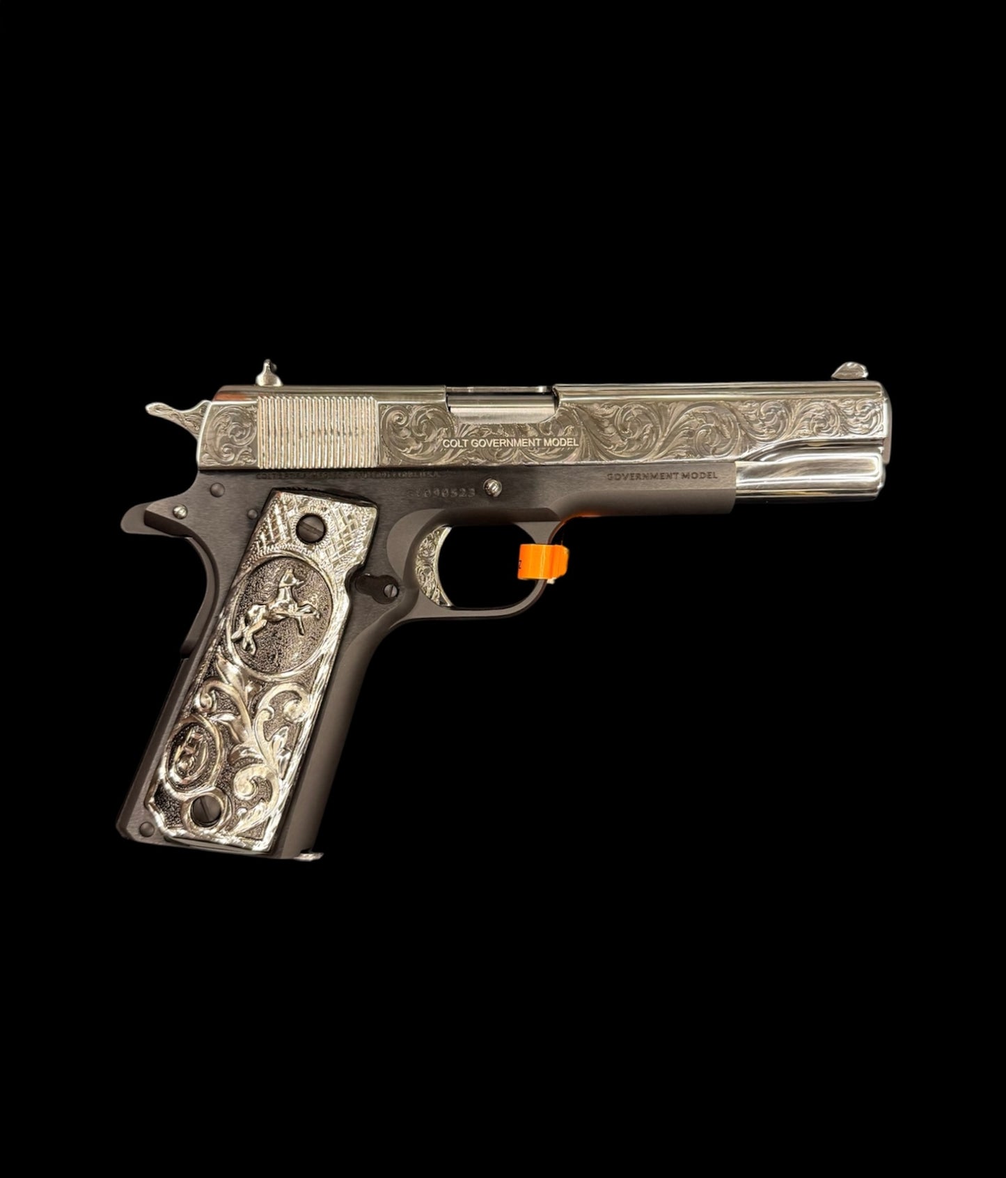 Colt 1911 Government 38 Super Blued Steel