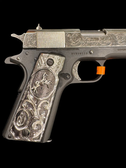 Colt 1911 Government 38 Super Blued Steel