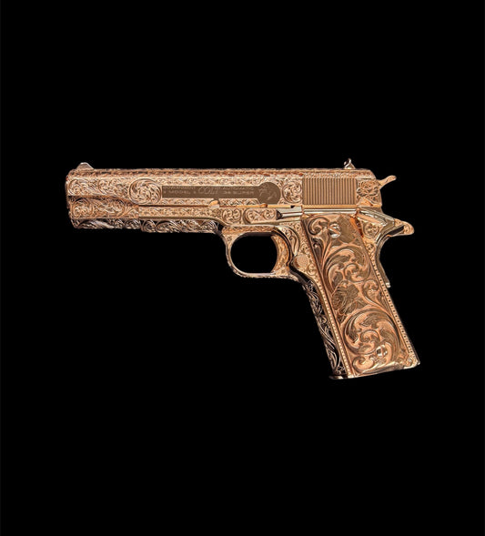 Colt 1911 Government Model 38 Super Rose